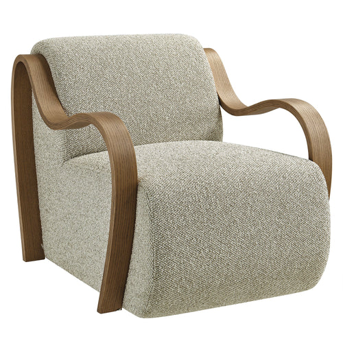 Atrium Lattice Boucle Accent Armchair - EEI-7490-MRB