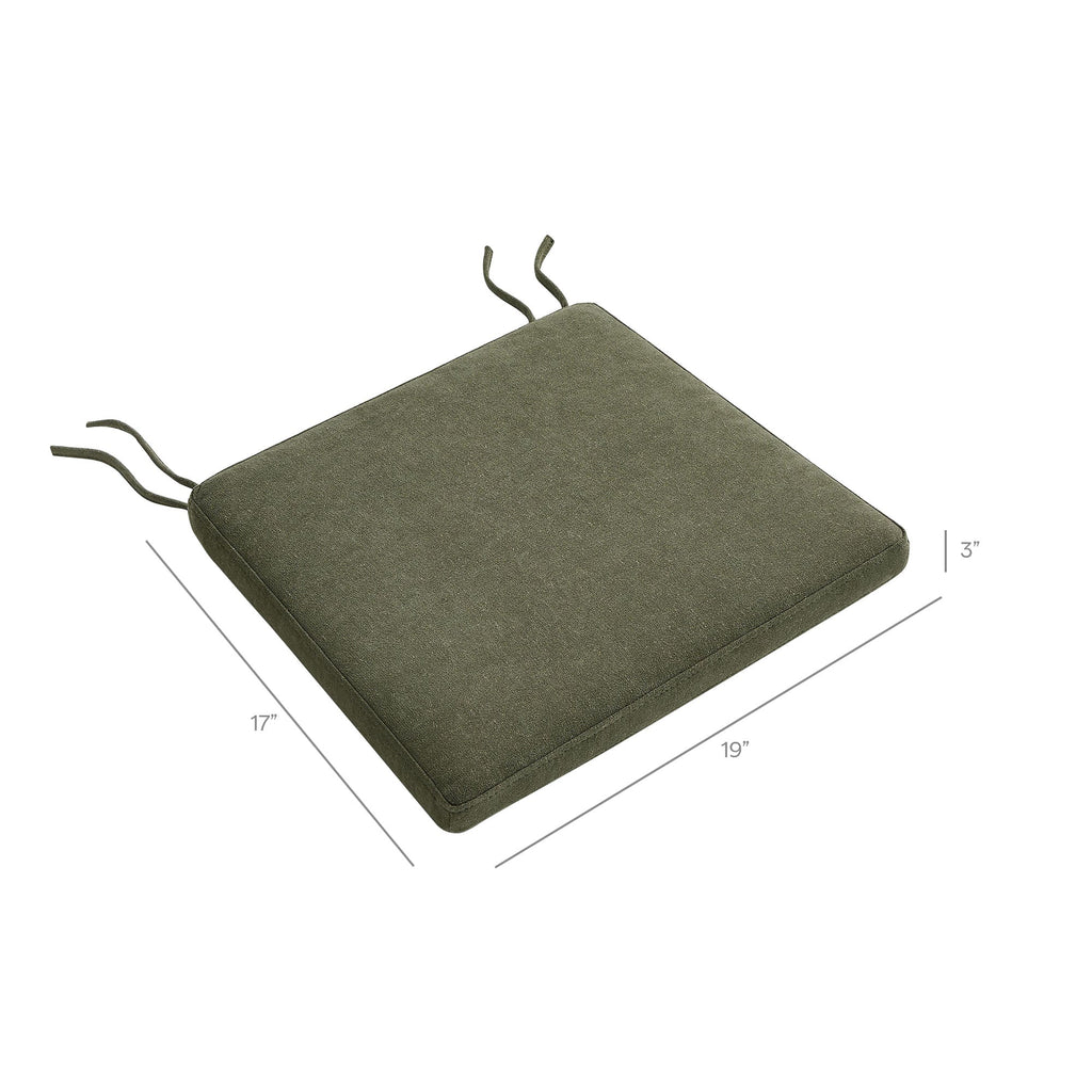 Jax Fabric Dining Chair Seat Cushion