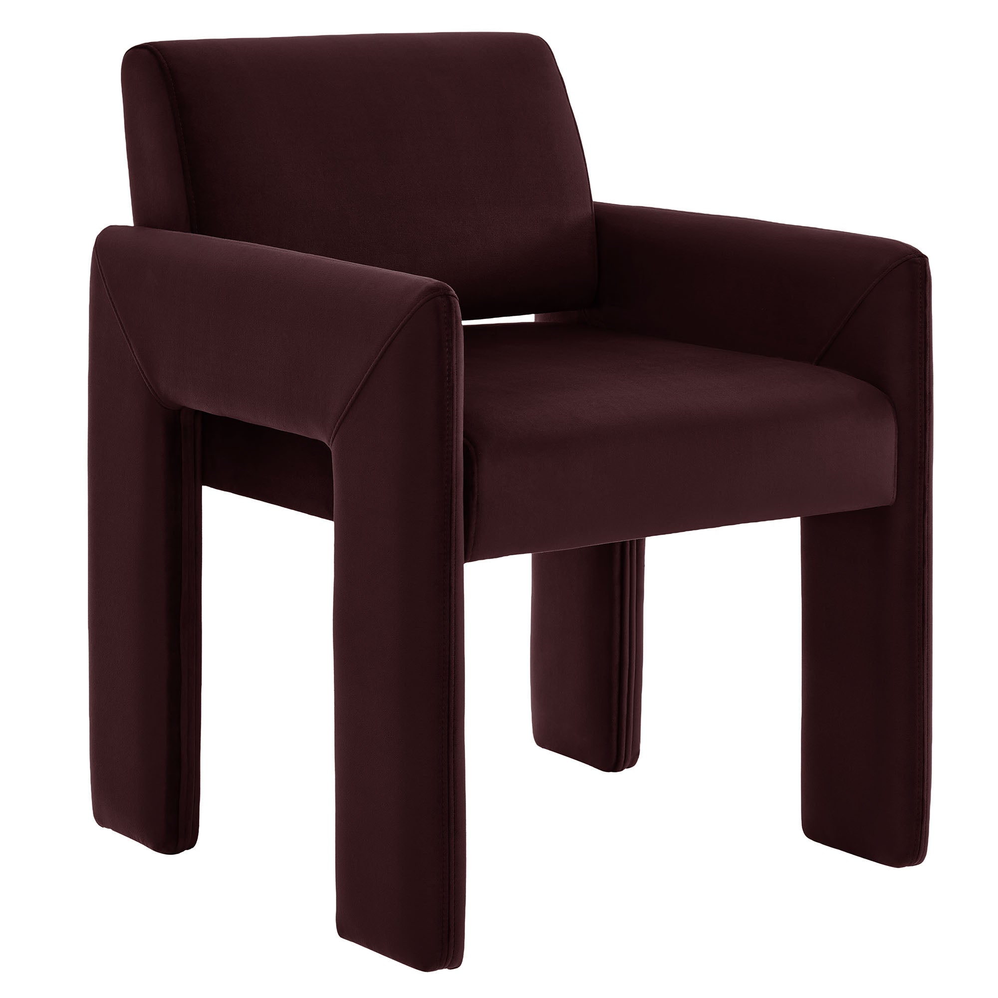 Daven Stain-Resistant Performance Velvet Dining Armchair - EEI-7525-MUL