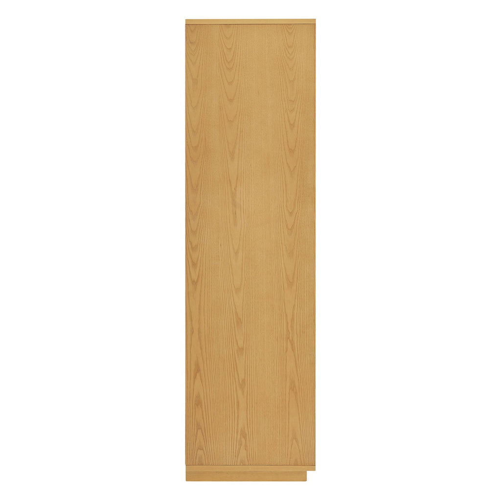 Aiko 64 Inch Tall Japandi Storage Cabinet