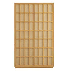 Aiko 64 Inch Tall Japandi Storage Cabinet