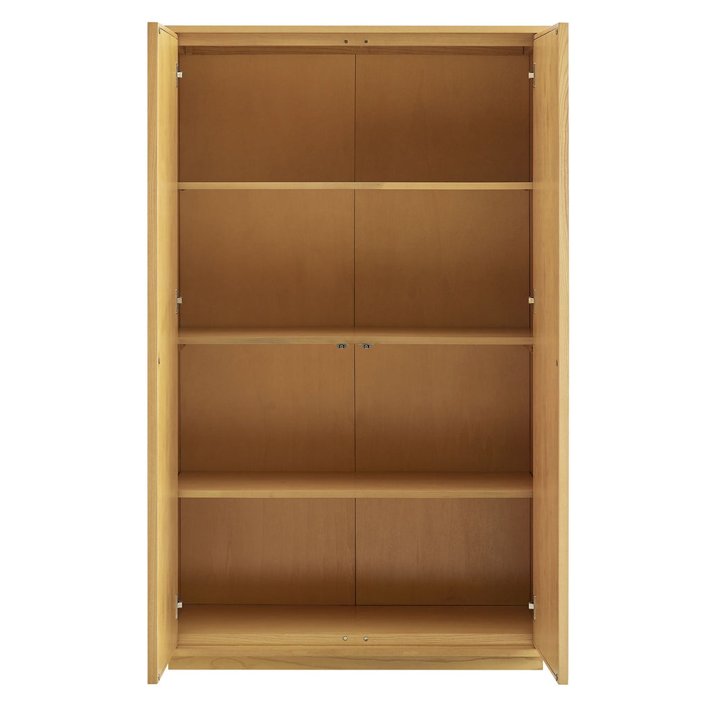 Aiko 64 Inch Tall Japandi Storage Cabinet