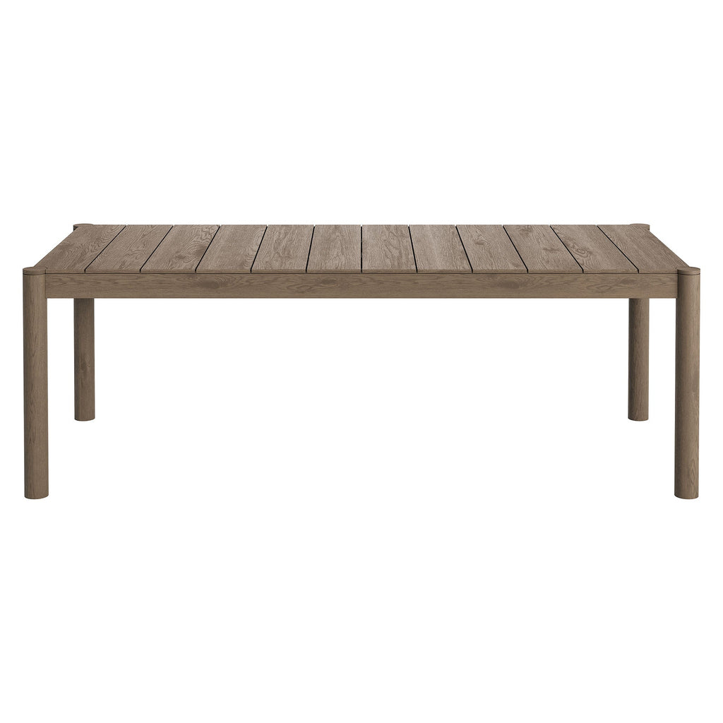 Eleni 7 Piece Outdoor Patio Teak Wood Dining Set