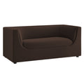 Hilda 67" Curved Back Performance Velvet Loveseat - EEI-7565-CHB
