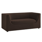 Hilda 67" Curved Back Performance Velvet Loveseat - EEI-7565-CHB