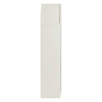 Dahlia 78 Inch Fluted and Scalloped Arched Storage Cabinet