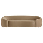 Contessa Curved Performance Velvet Sofa