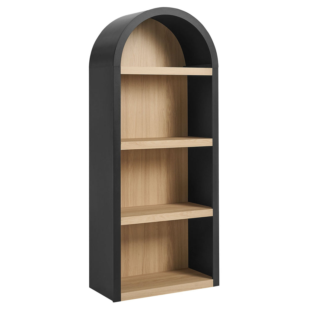 Caleb 4 Arched Display Shelf Bookcase