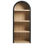 Caleb 4 Arched Display Shelf Bookcase