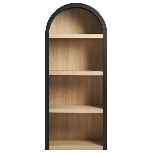 Caleb 4 Arched Display Shelf Bookcase