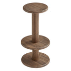 Neo 15 Inch Round Indoor - Outdoor Patio Wood Bar Stools