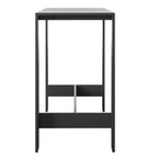 modern 59 Inch Rectangle Outdoor Aluminum Bar Table