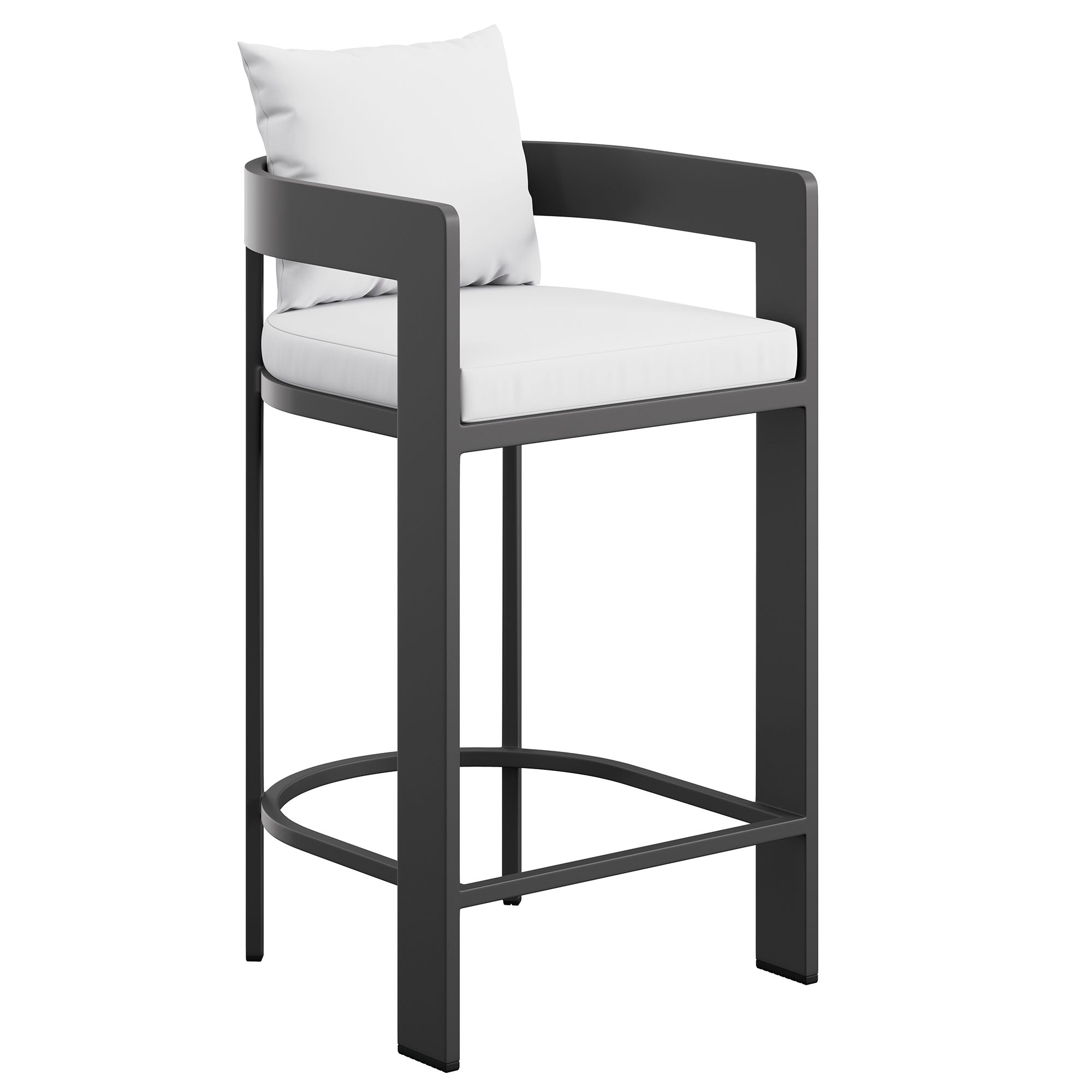 modern Outdoor Patio Aluminum Bar Chair