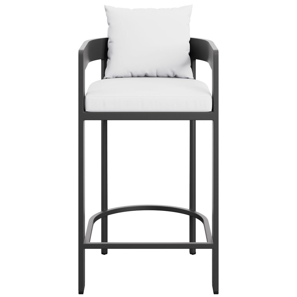 modern Outdoor Patio Aluminum Bar Chair