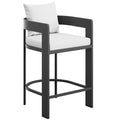 modern Outdoor Patio Aluminum Counter Stool