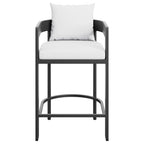 modern Outdoor Patio Aluminum Counter Stool