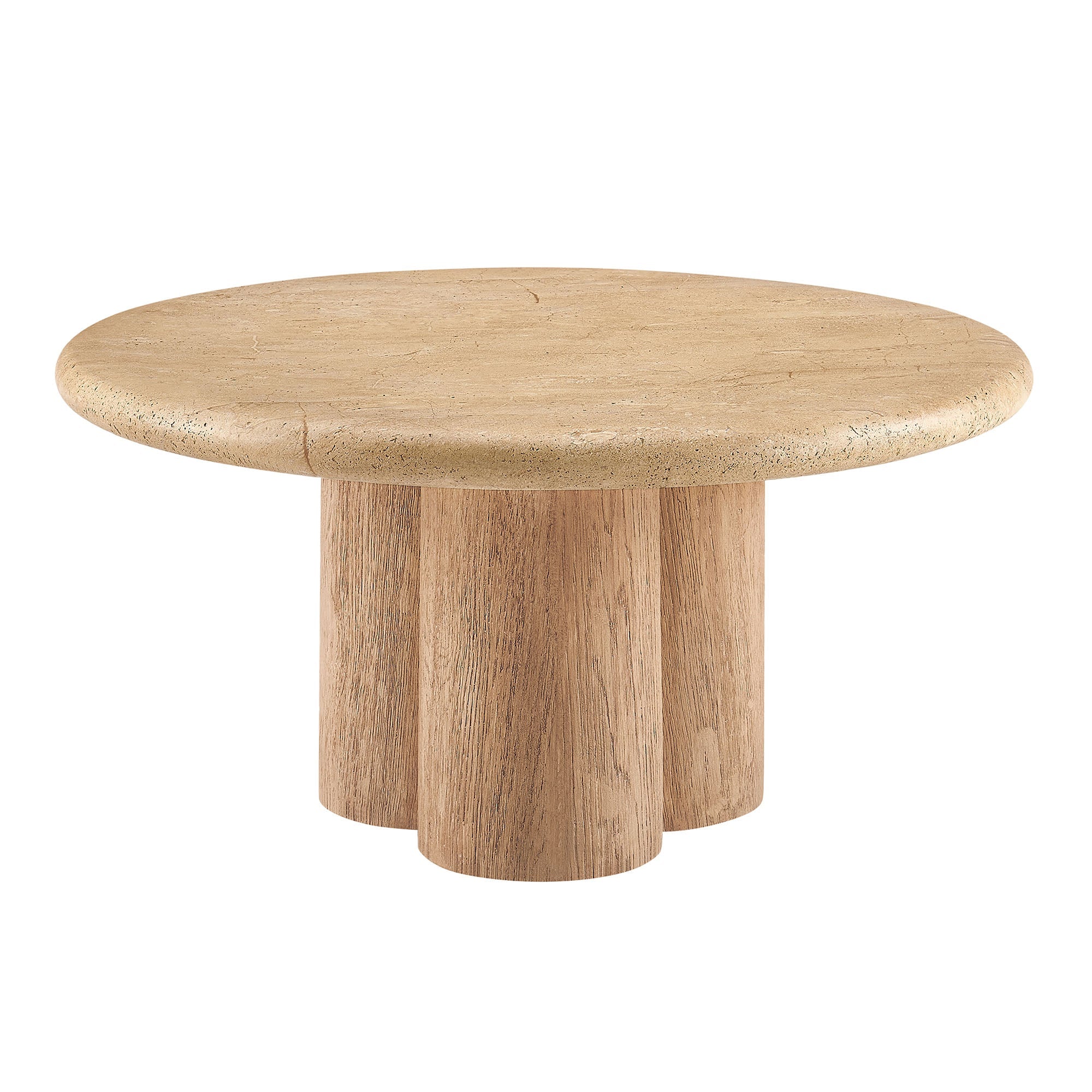 Tori 31 Inch Round Indoor and Outdoor Coffee Table