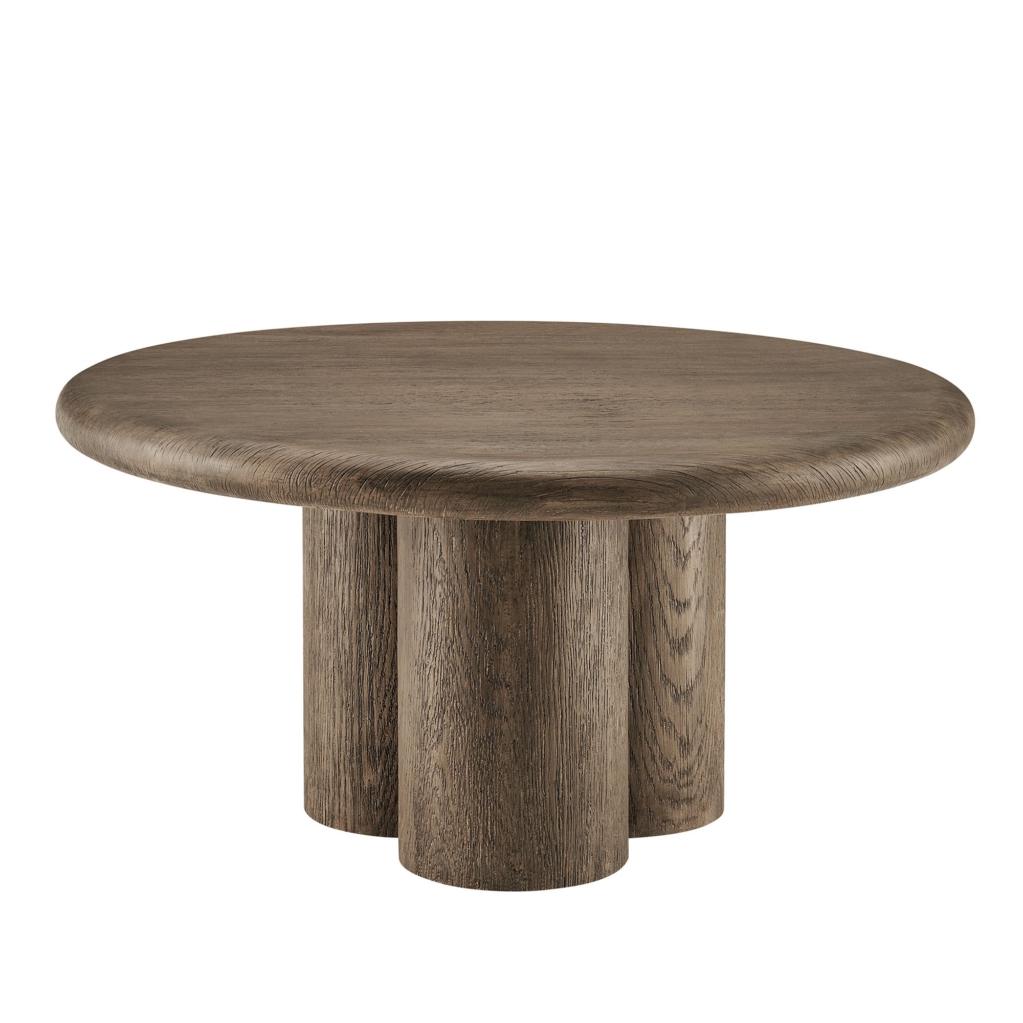 Tori 31 Inch Round Indoor and Outdoor Coffee Table - EEI-7620-WAL