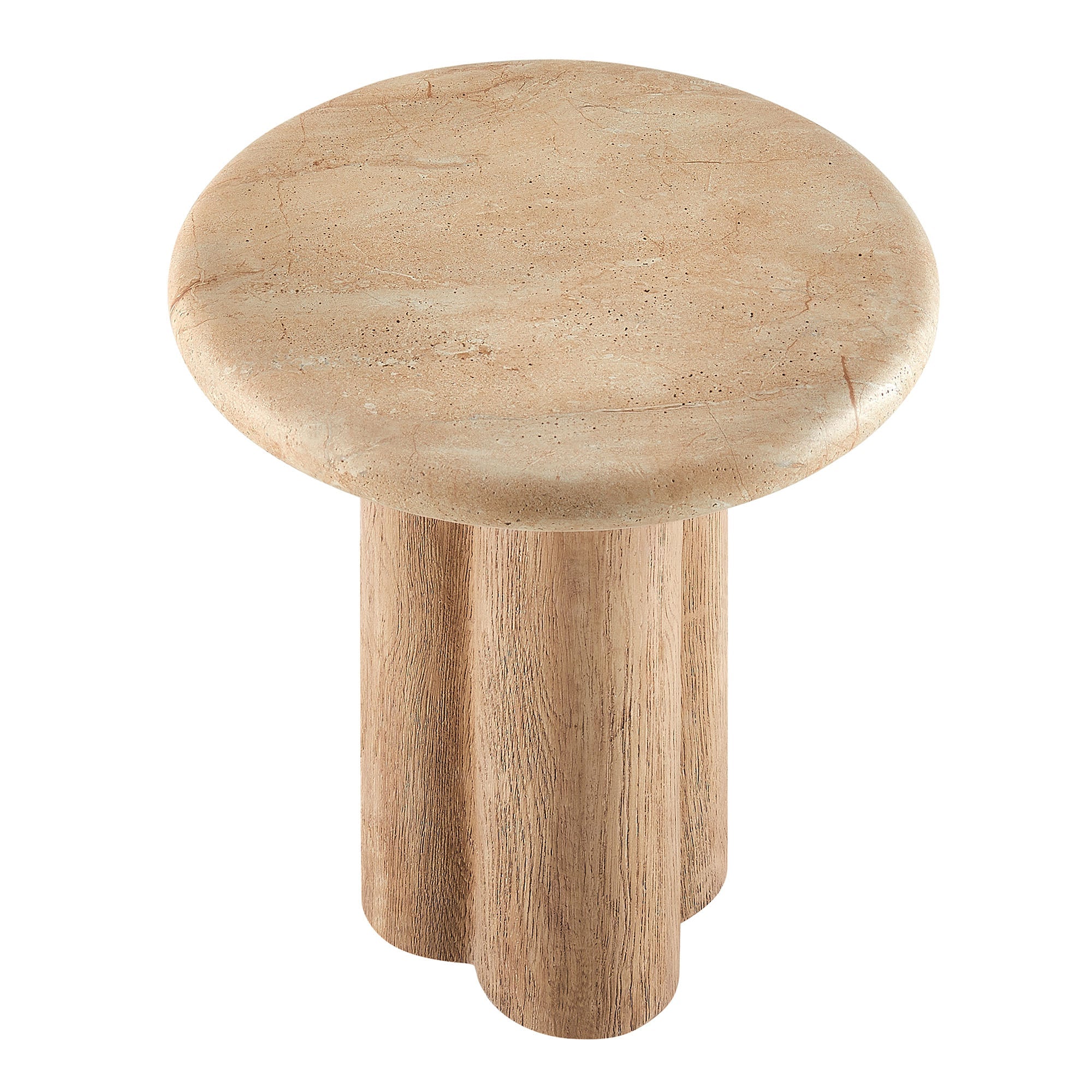 Tori 20 Inch Round Indoor and Outdoor Side Table