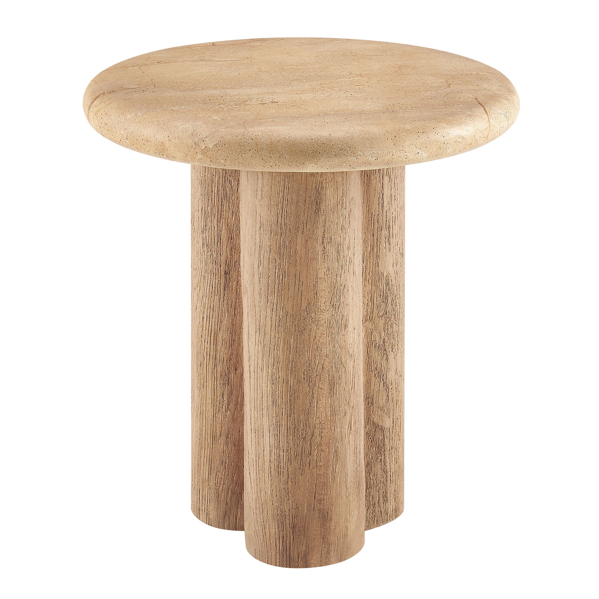 Tori 48 Inch Round Indoor and Outdoor Dining Table