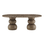 Pietra Indoor Outdoor Oval Dining Table