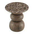 Pietra Indoor Outdoor Round Side Table