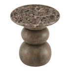 Pietra Indoor Outdoor Round Dining Table