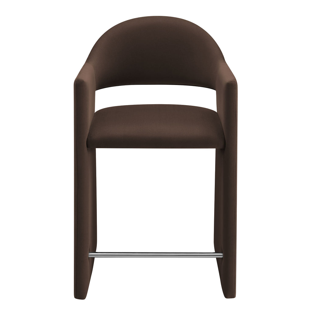 Talia 37 Inch Performance Velvet Counter Stool