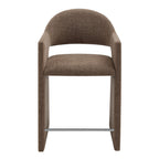 Talia 37 Inch Upholstered Fabric Counter Stool