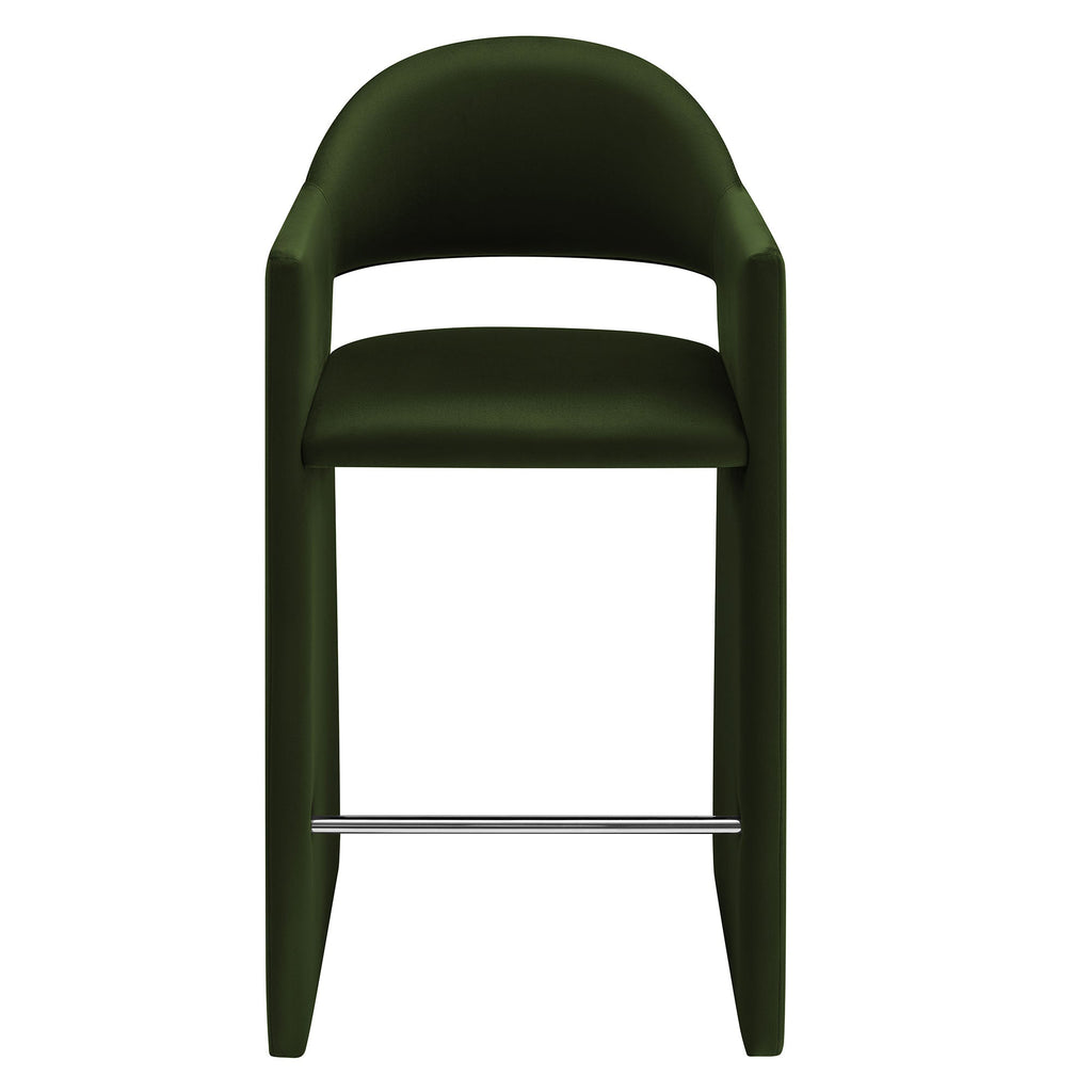 Talia 41 Inch Performance Velvet Bar Stool