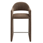 Talia 41 Inch 41 Inch Upholstered Fabric Bar Stool