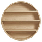 Romy 47" Round Wall Book Shelf