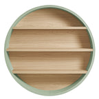 Romy 47" Round Wall Book Shelf