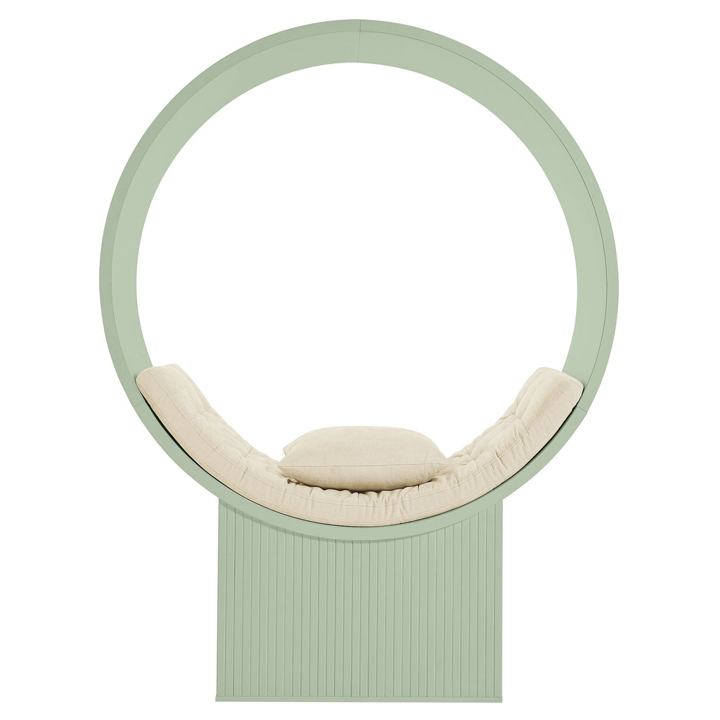 Aperture Round Alcove Accent Chair