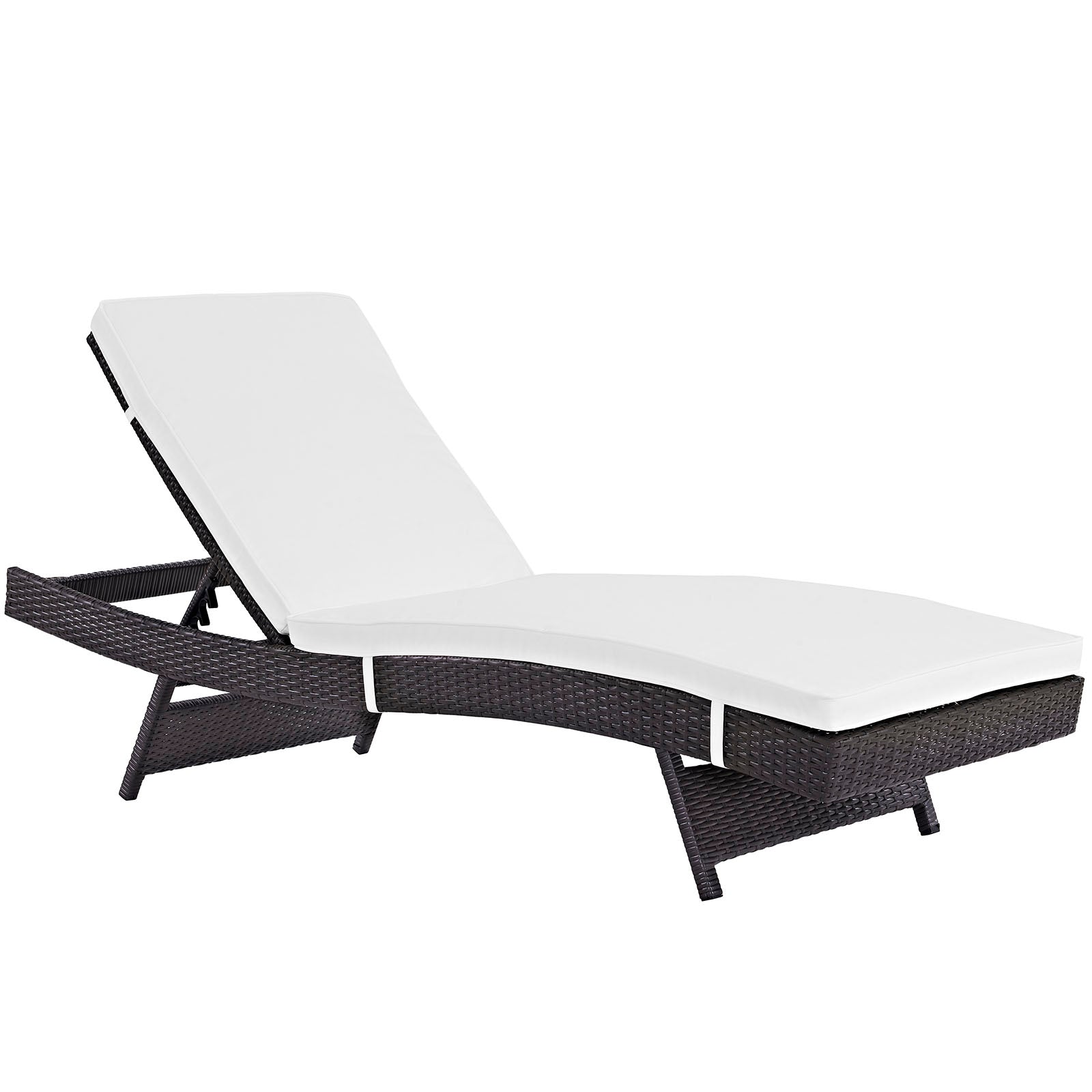 Peer Outdoor Patio Chaise - EEI-961-EXP-WHI