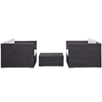 Burrow 3 Piece Outdoor Patio Sofa Set