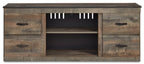 ASEW0446-268 Trinell – TV Stand w/Fireplace Option