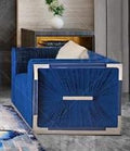 Galaxy Home Contempo Chair in Blue GHF-808857794093