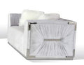 Galaxy Home Contempo Loveseat in Silver GHF-808857748829