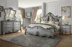 Galaxy Home Destiny 2 Drawer Nightstand in Silver GHF-808857747747