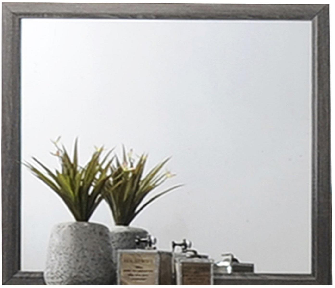 Galaxy Home Hudson Mirror in Foil Grey GHF-808857660121