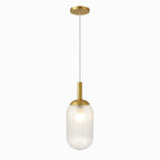 Gemma Pendant Lamp - Gold and Clear