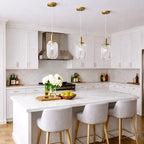 Gemma Pendant Lamp - Gold and Clear