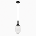 Giza Pendant Lamp - Black and Clear
