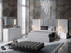 ESF Furniture - Helen Double Dresser in White Matt - HELLENDOUBDRESSER