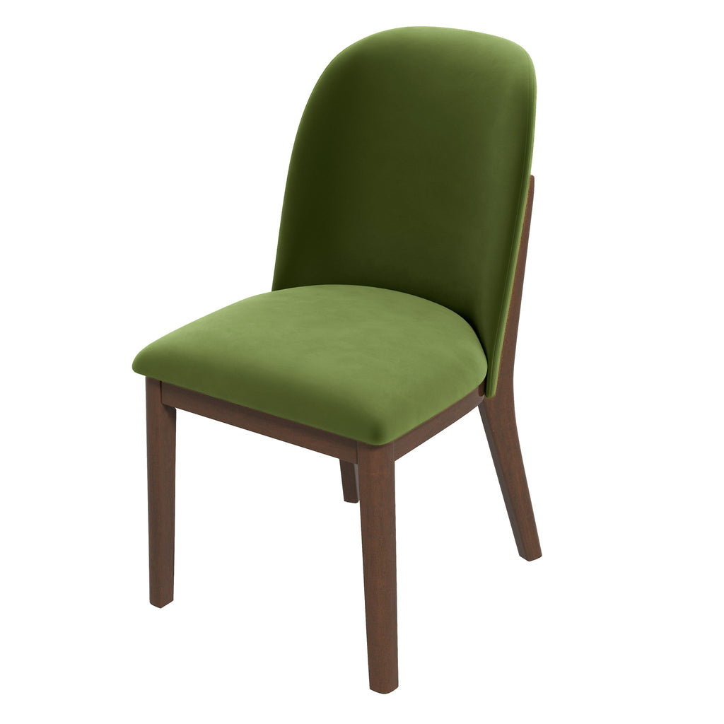 Kaitlyn Beige Fabric Dining Chair (Set Of 2)