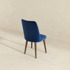 Katie  Navy Blue Velvet Dining Chair (Set Of 2)