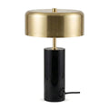 Kinetic Table Lamp - Gold outer and White inner