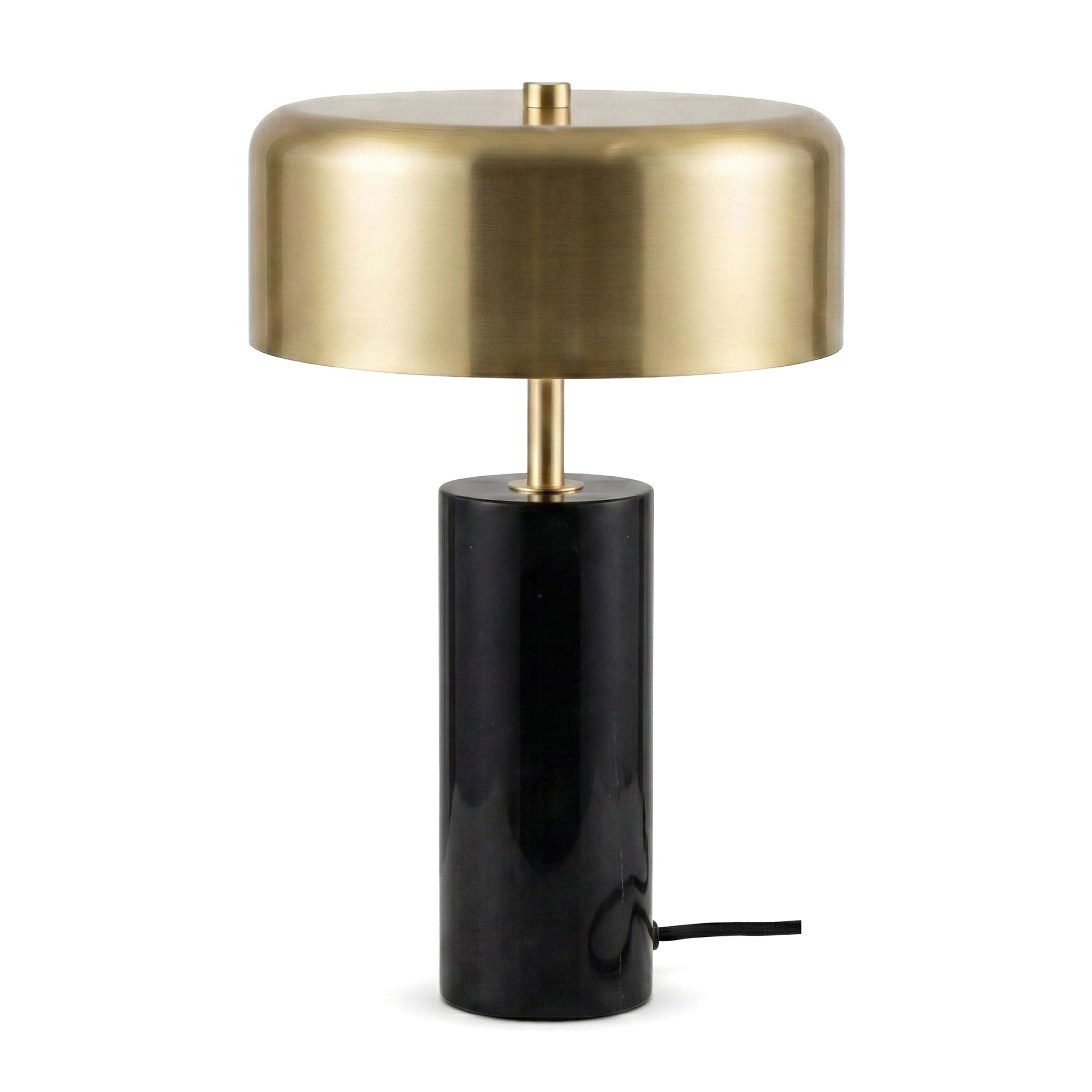 Kinetic Table Lamp - Gold outer and White inner