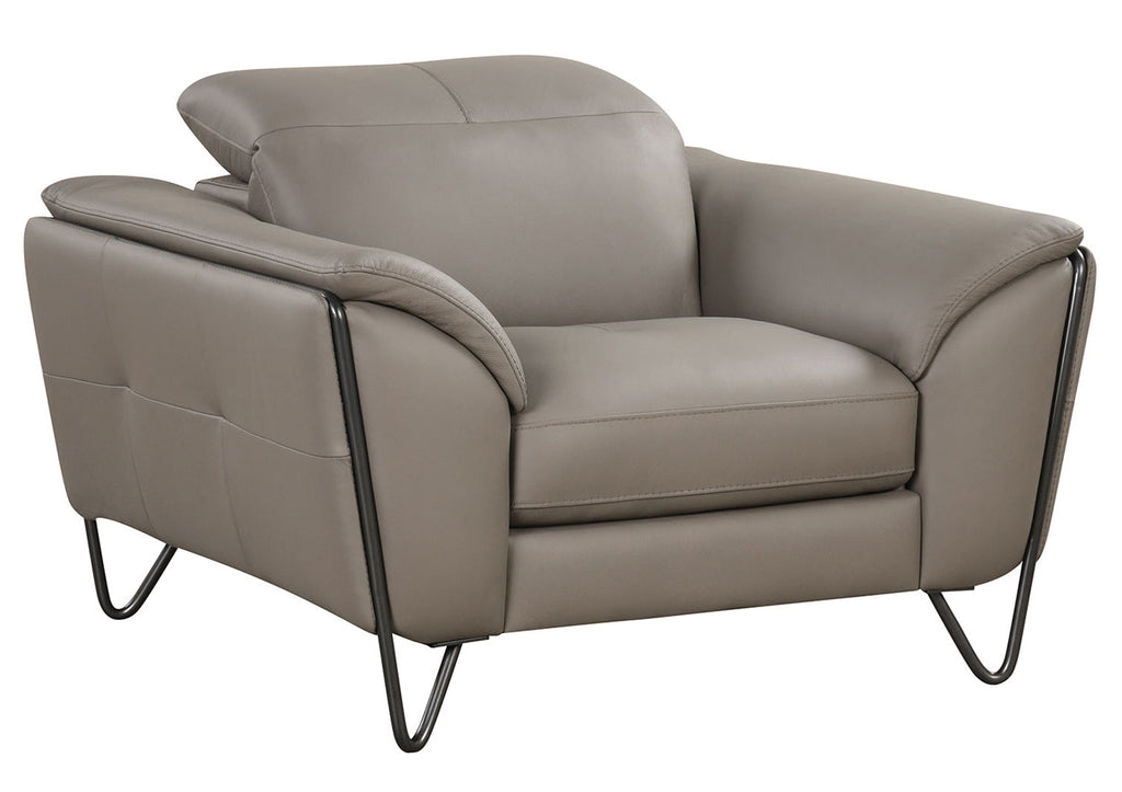 ESF Furniture - Lavinia Armchair in Chic Grey - LAVINIA-C-CHIC GREY